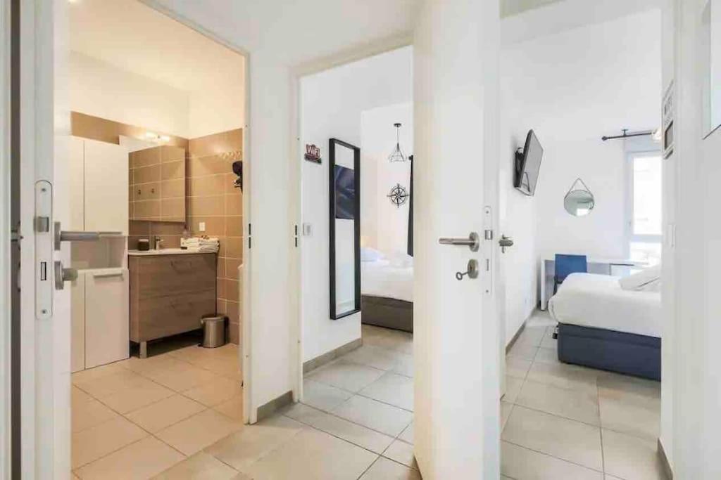 Logement Moderne Luxueux Parking Ac Cote De La Mer Ницца Экстерьер фото