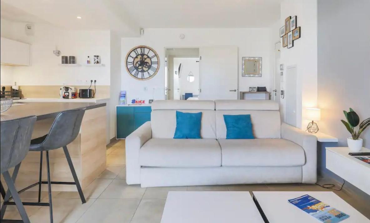 Logement Moderne Luxueux Parking Ac Cote De La Mer Ницца Экстерьер фото